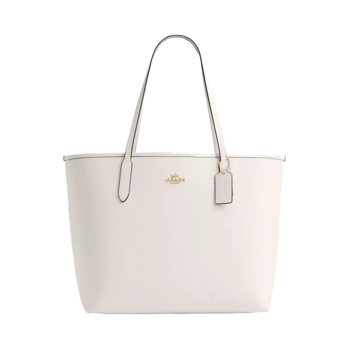 Coach City Tote Bag in Gold Chalk