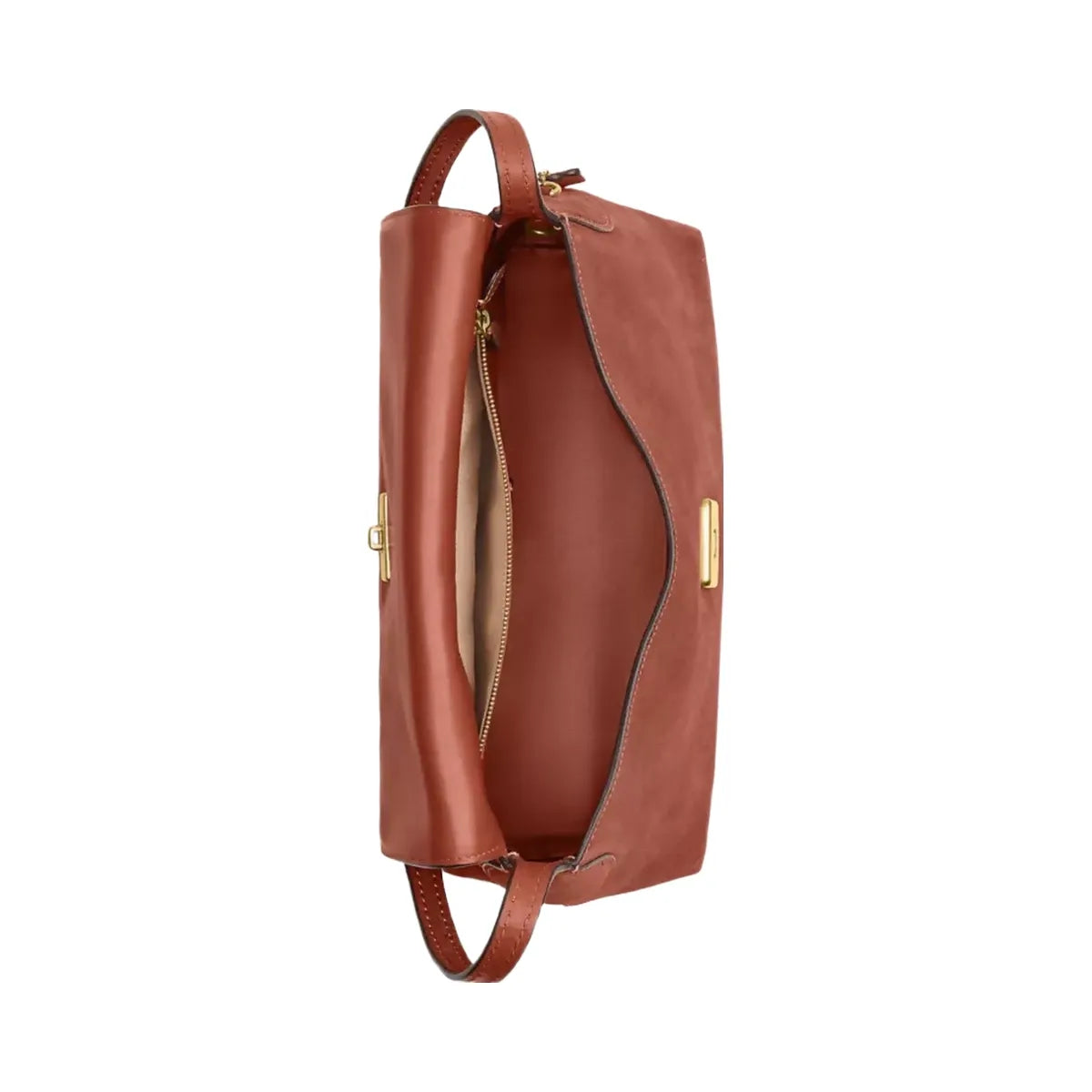 Coach Chelsea Shoulder Bag 30 in Brass Clay