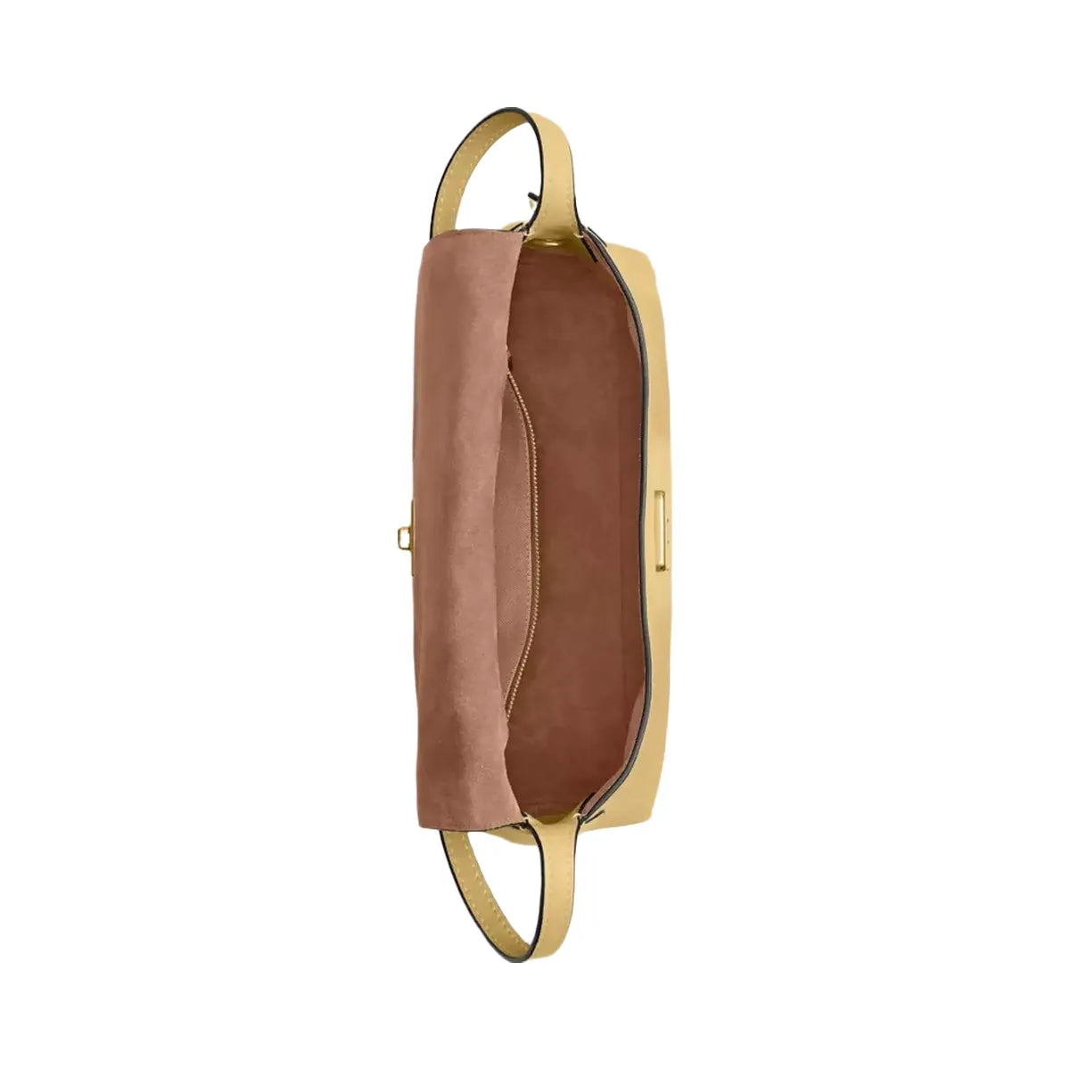 Coach Chelsea Shoulder Bag 30 in Brass Vanilla