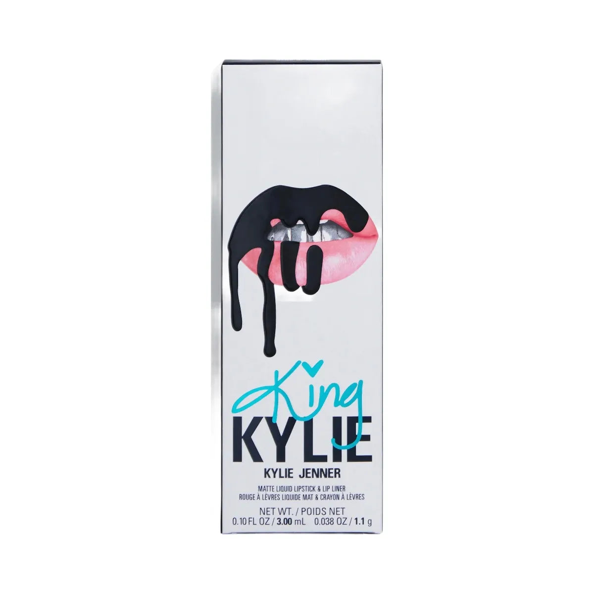 Kylie King Matte Lip Kit True Black