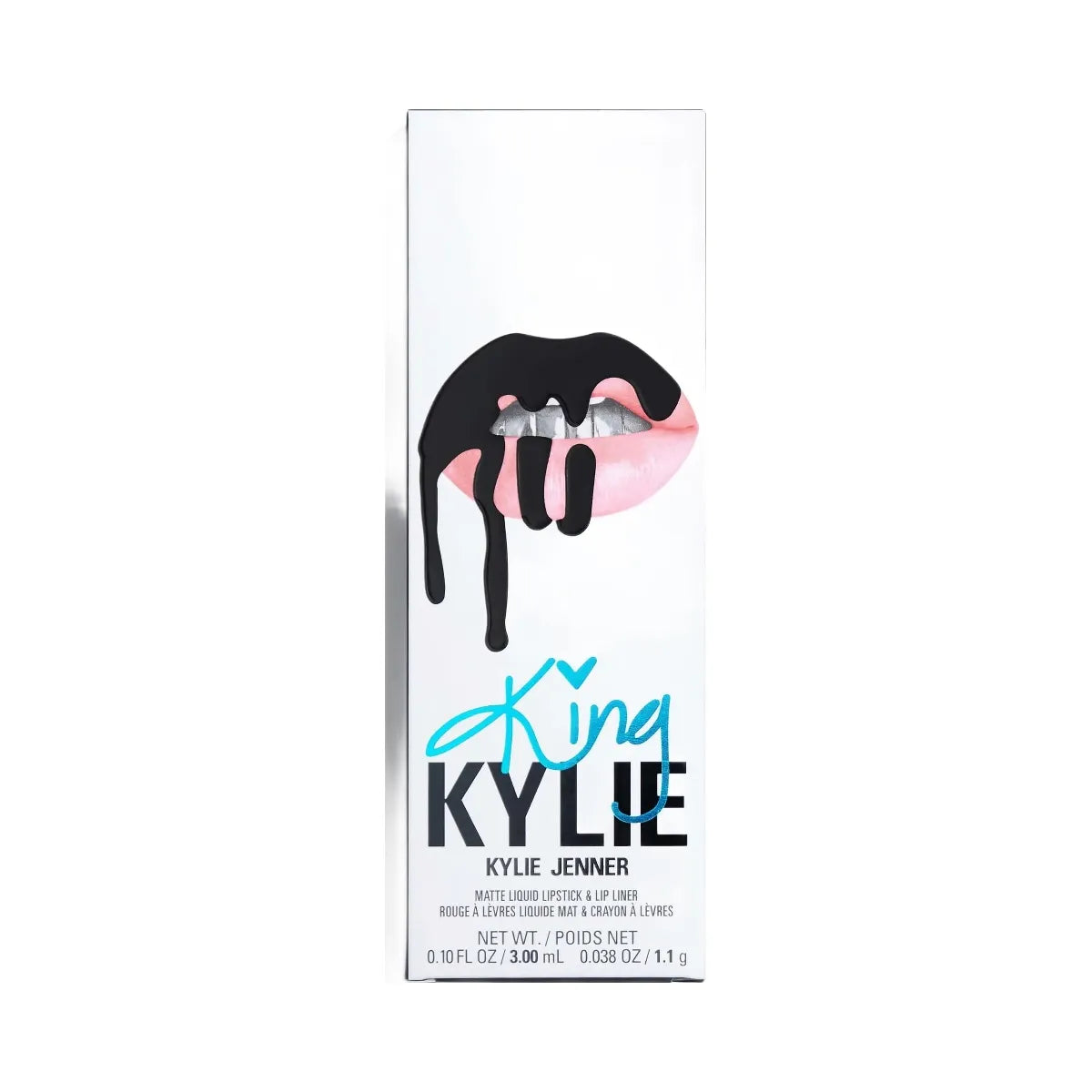 Kylie King Matte Lip Kit True Black