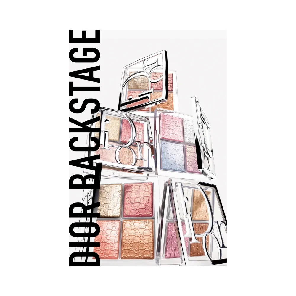 Dior Backstage Glow Maximizer Palette 003 Pearly Peach Glow