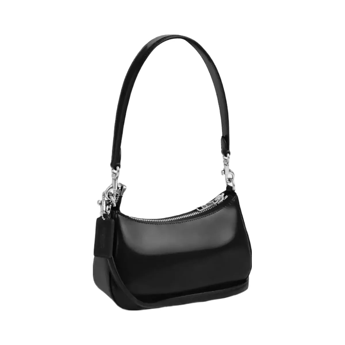 Coach Teri Mini Crossbody Bag in Silver Black