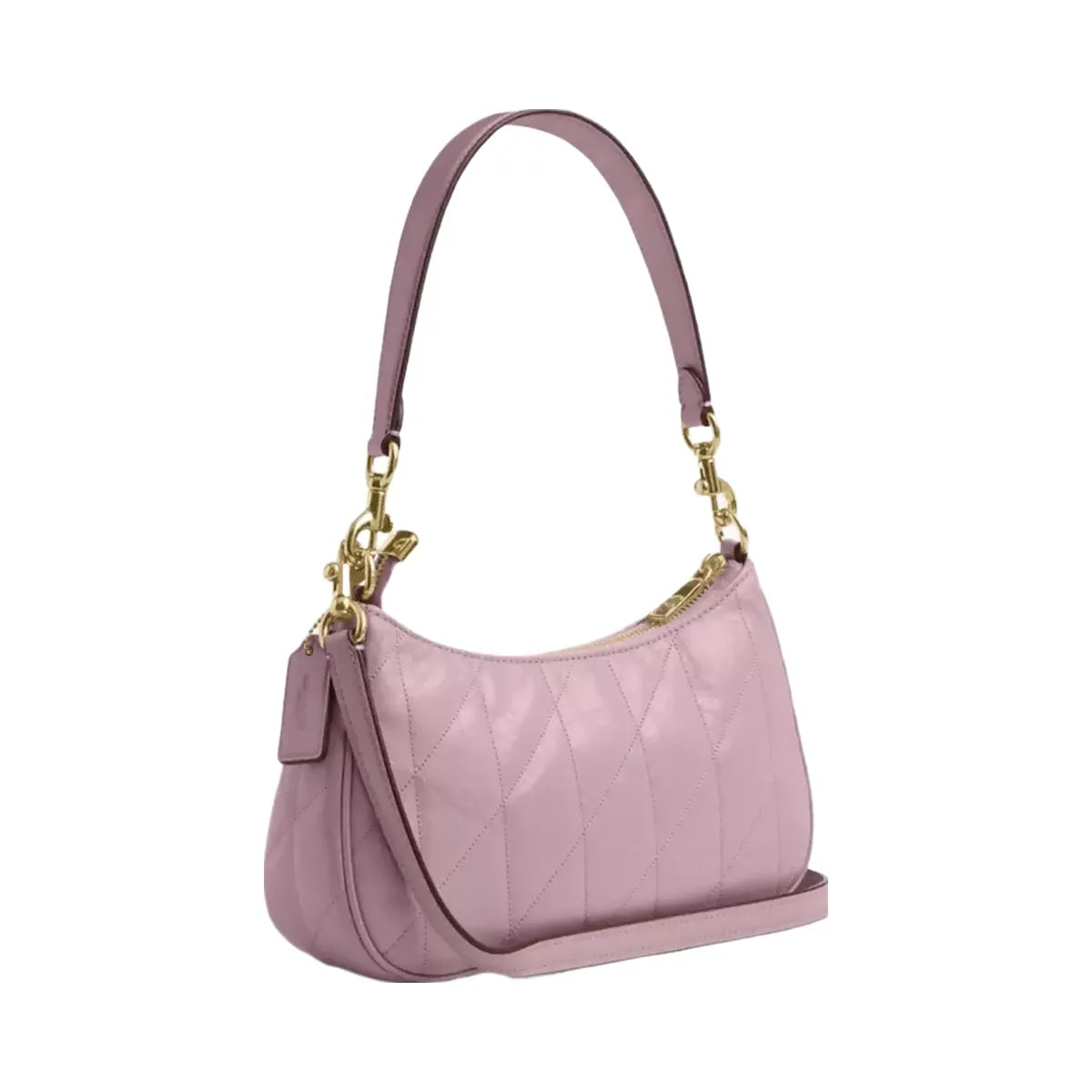 Coach Teri Shoulder Bag With Quilting in Gold Carnation