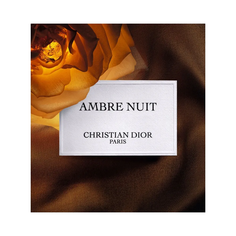 Dior Ambre Nuit Eau De Parfum - Amber And Floral Notes