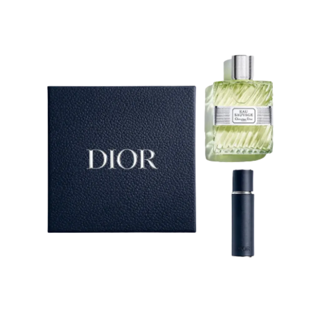 Eau Dior Sauvage Gift Set - Limited Edition Eau De Toilette And Travel Spray