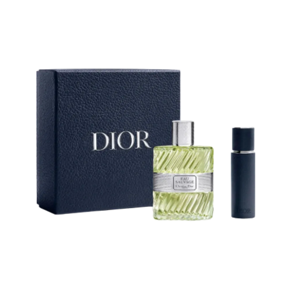 Eau Dior Sauvage Gift Set - Limited Edition Eau De Toilette And Travel Spray