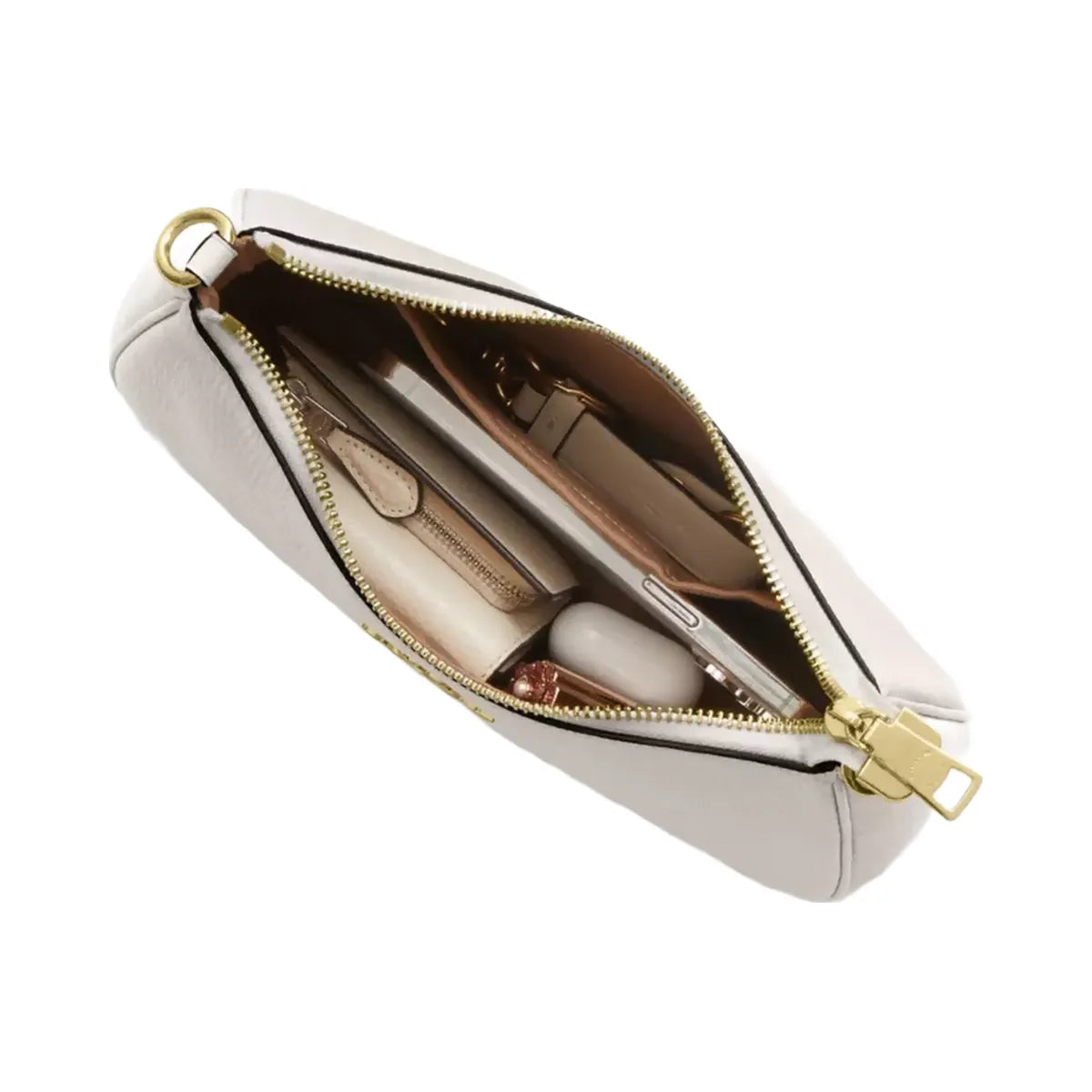 Coach Teri Shoulder Bag in Gold Chalk