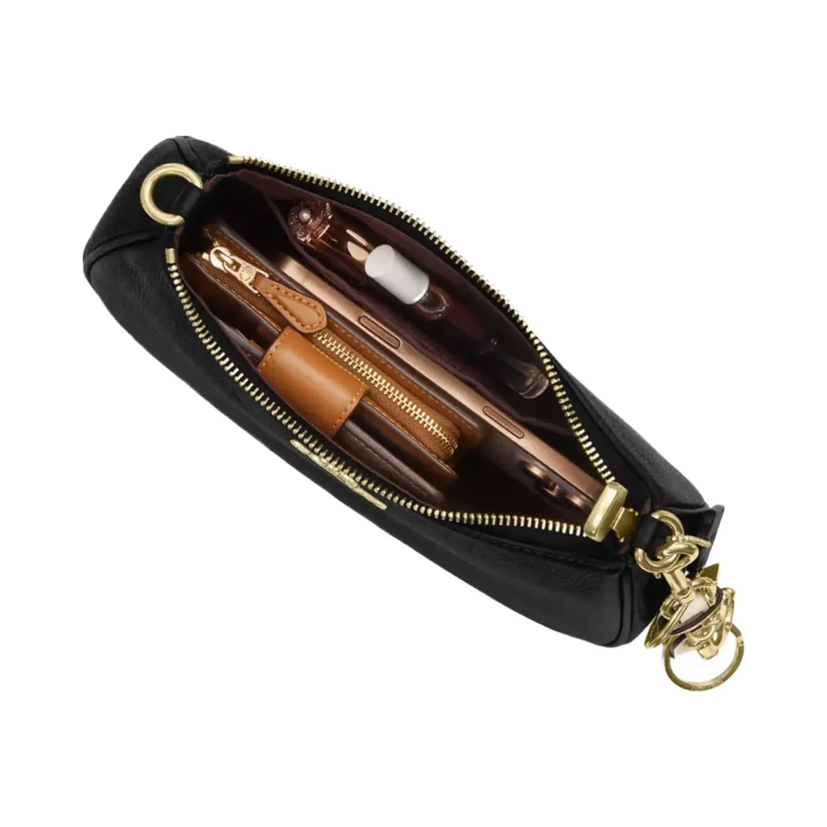Coach Teri Shoulder Bag in Gold Black