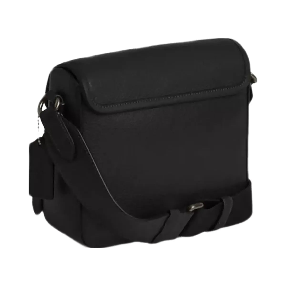 Coach Sullivan Flap Crossbody Bag in Gunmetal Black