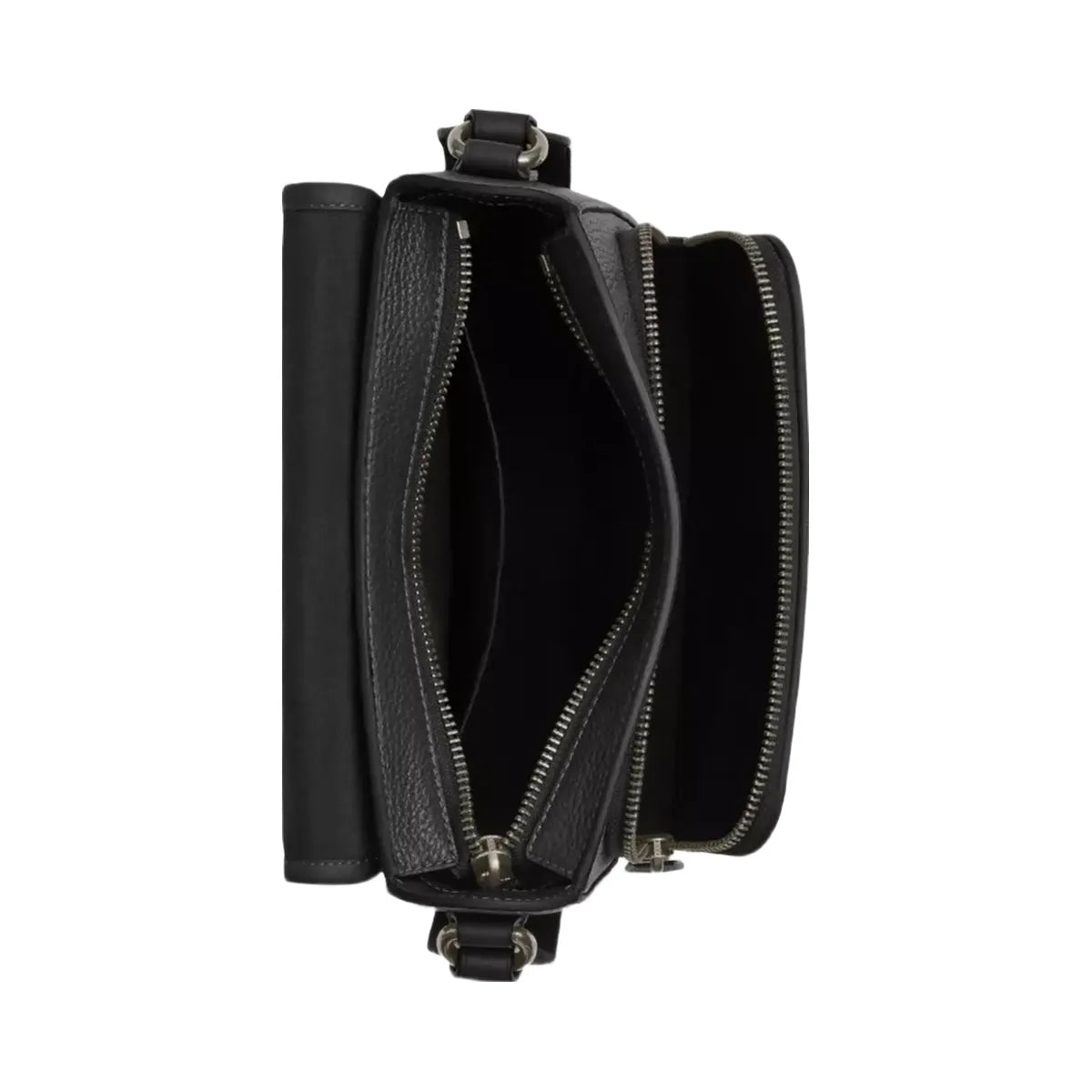 Coach Sullivan Flap Crossbody Bag in Gunmetal Black