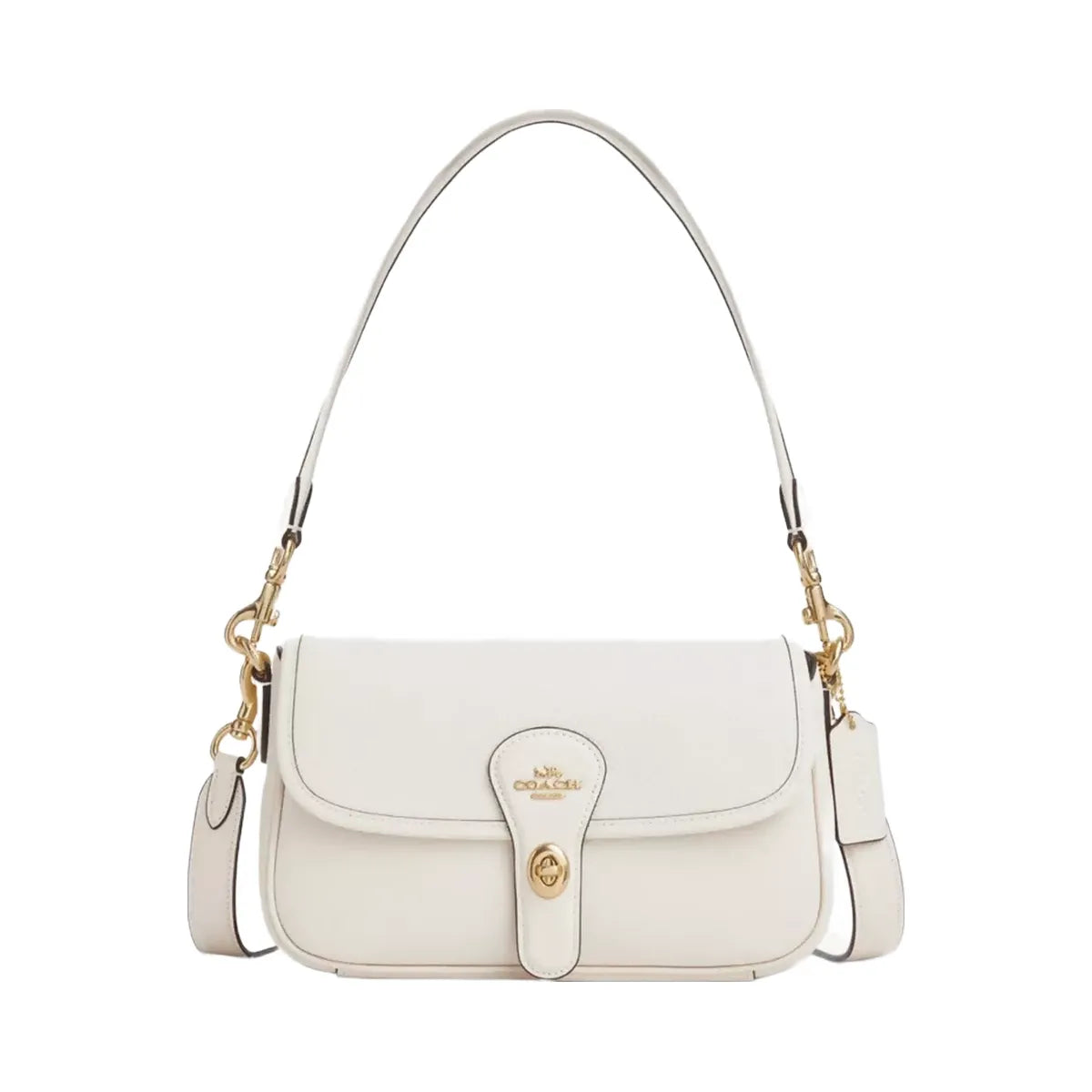 Coach Hadley Shoulder Bag in Gold Chalk