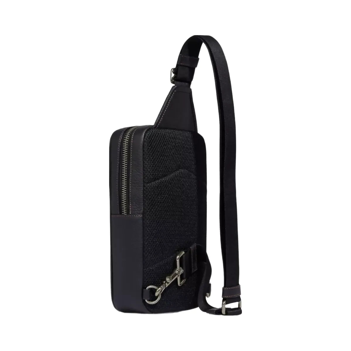Coach Sullivan Pack In Blocked Signature Canvas in Gunmetal Khaki Charcoal