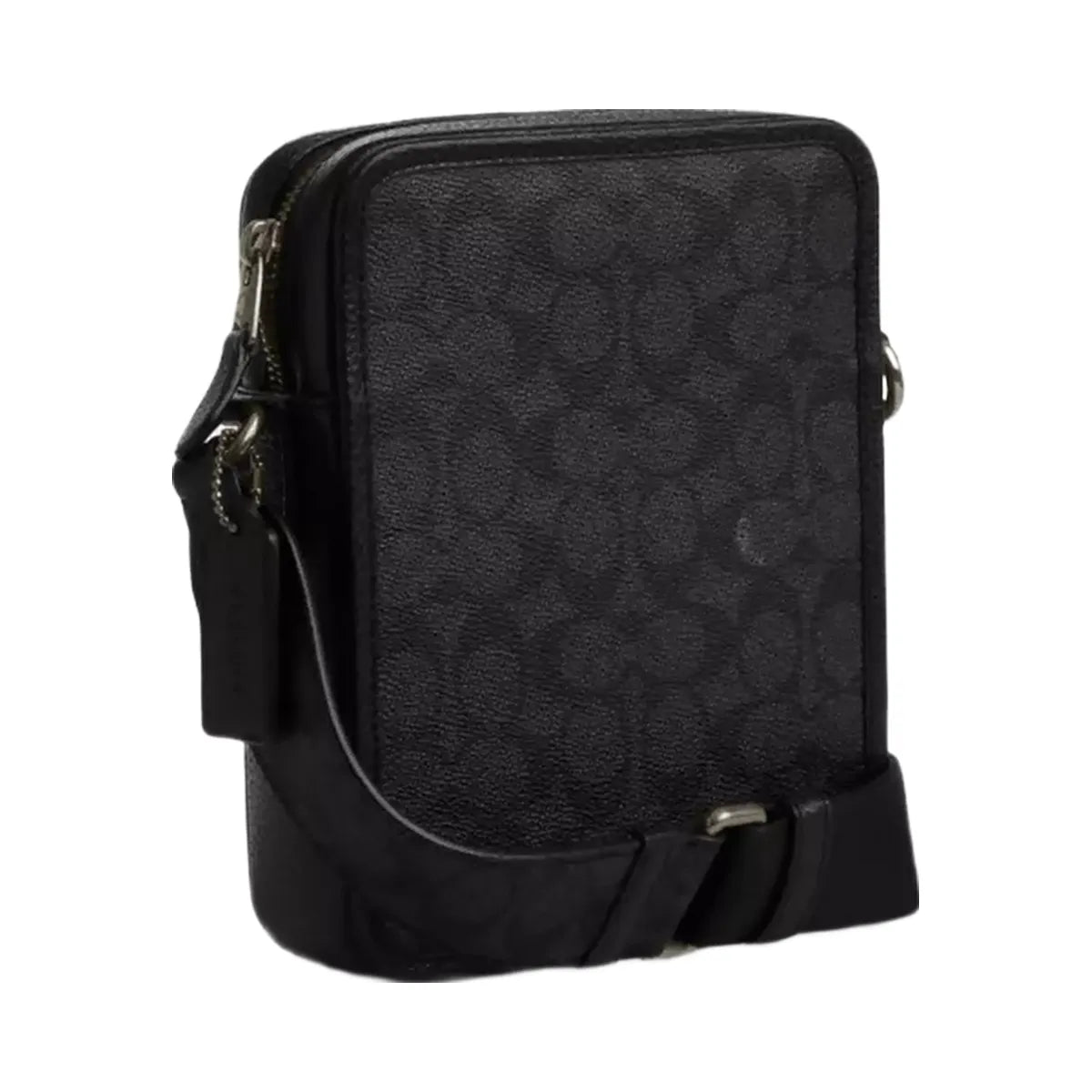 Coach Sullivan Crossbody Bag In Signature Canvas in Gunmetal Charcoal Black