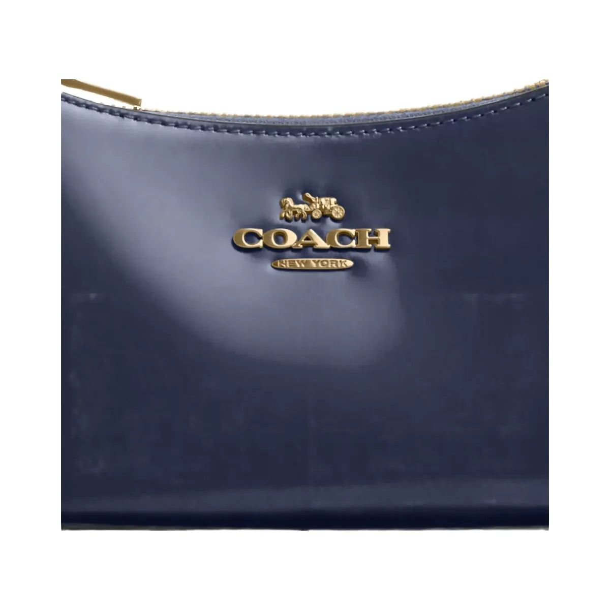 Coach Teri Mini Crossbody Bag in Gold True Navy