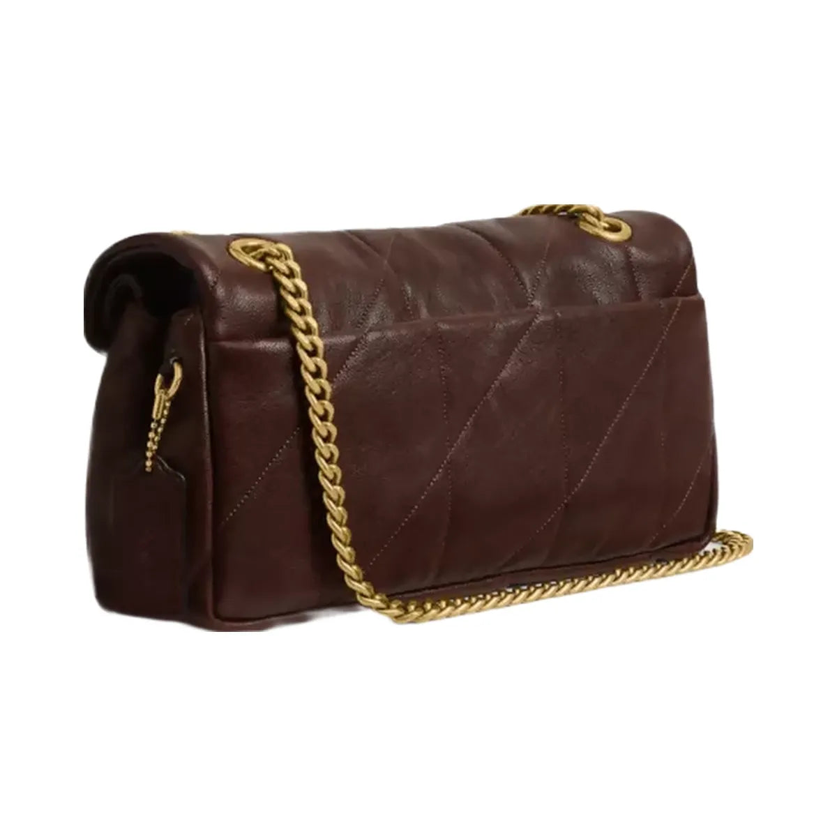 Coach Tabby Shoulder Bag 26 With Quilting in Brass Maple