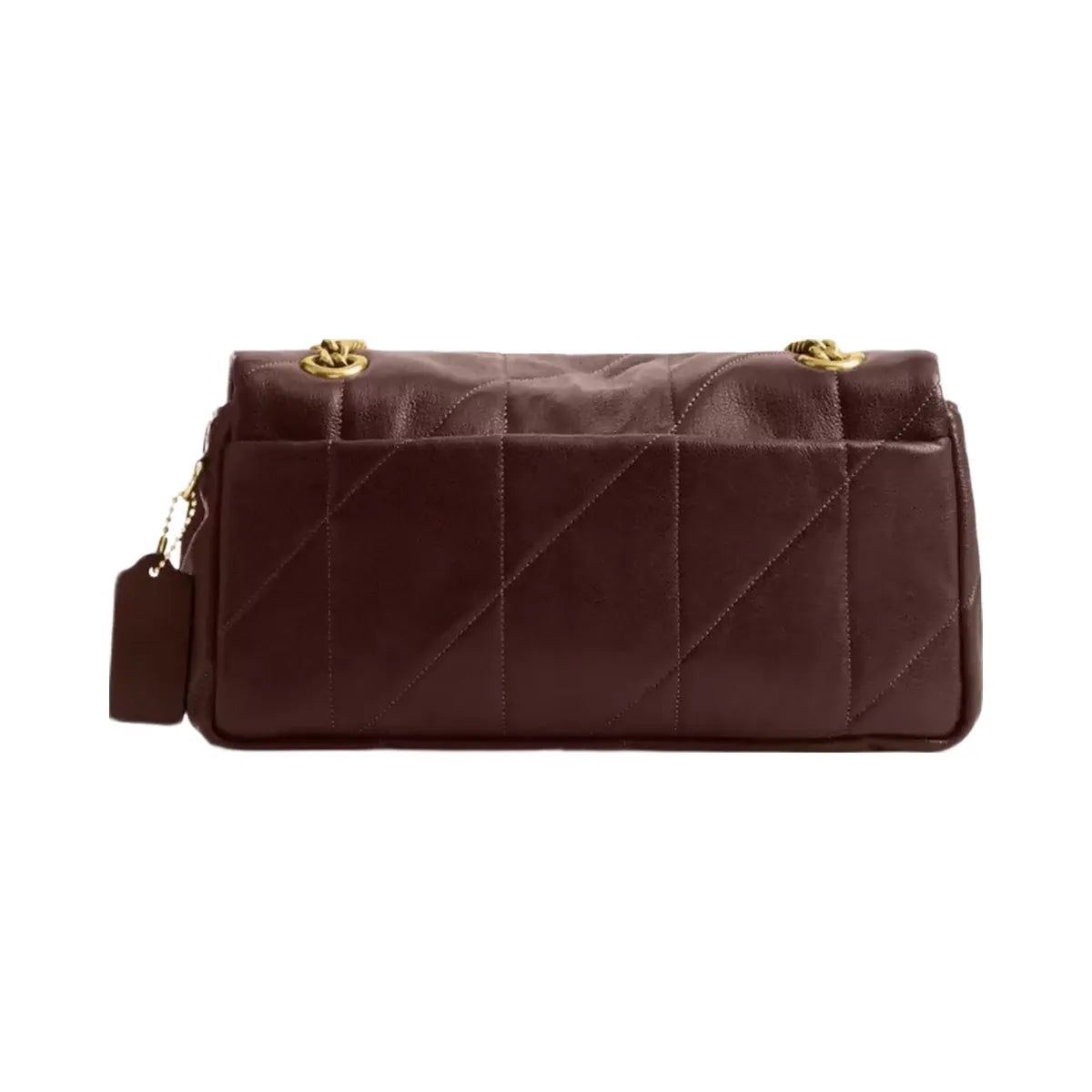 Coach Tabby Shoulder Bag 26 With Quilting in Brass Maple