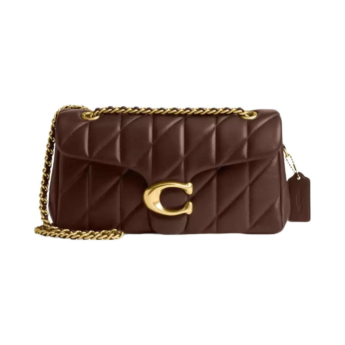 Coach Tabby Shoulder Bag 26 With Pillow Quilting in Brass Maple