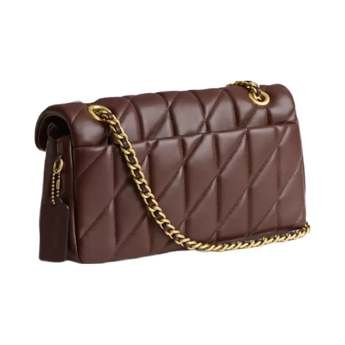 Coach Tabby Shoulder Bag 26 With Pillow Quilting in Brass Maple