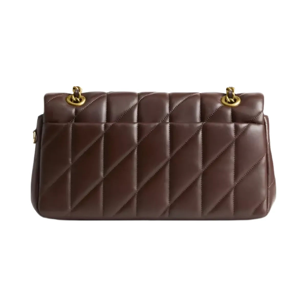 Coach Tabby Shoulder Bag 26 With Pillow Quilting in Brass Maple