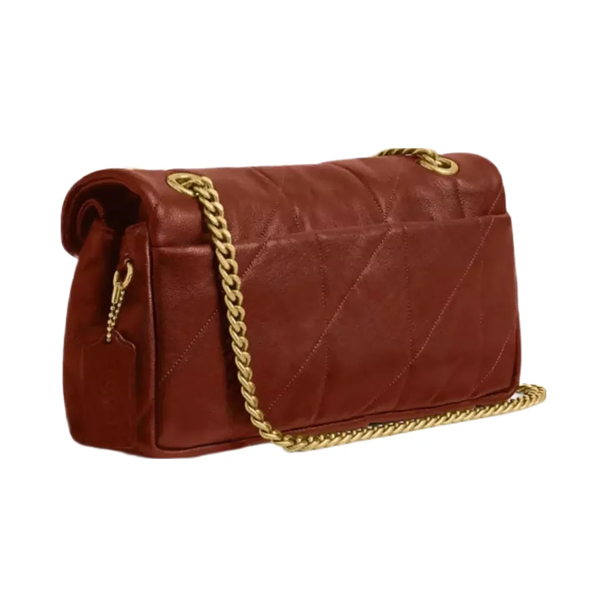 Coach Tabby Shoulder Bag 26 With Quilting in Brass Pecan