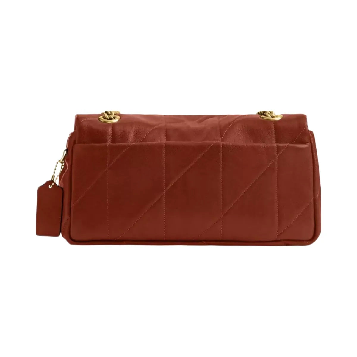 Coach Tabby Shoulder Bag 26 With Quilting in Brass Pecan