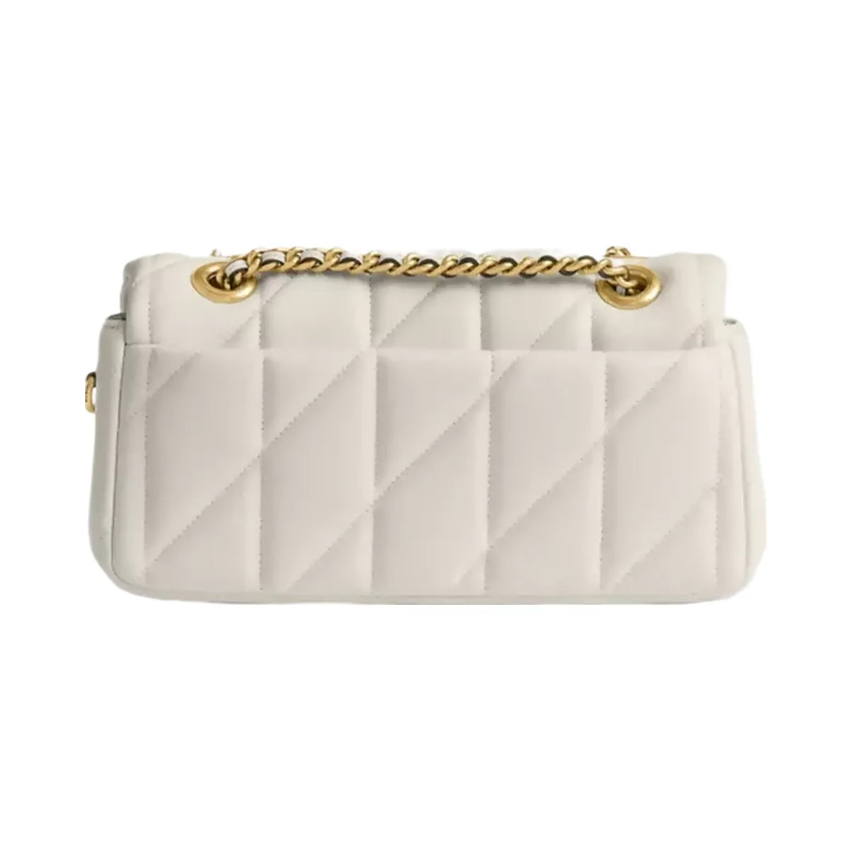 Coach Tabby Shoulder Bag 20 With Pillow Quilting in Brass Chalk