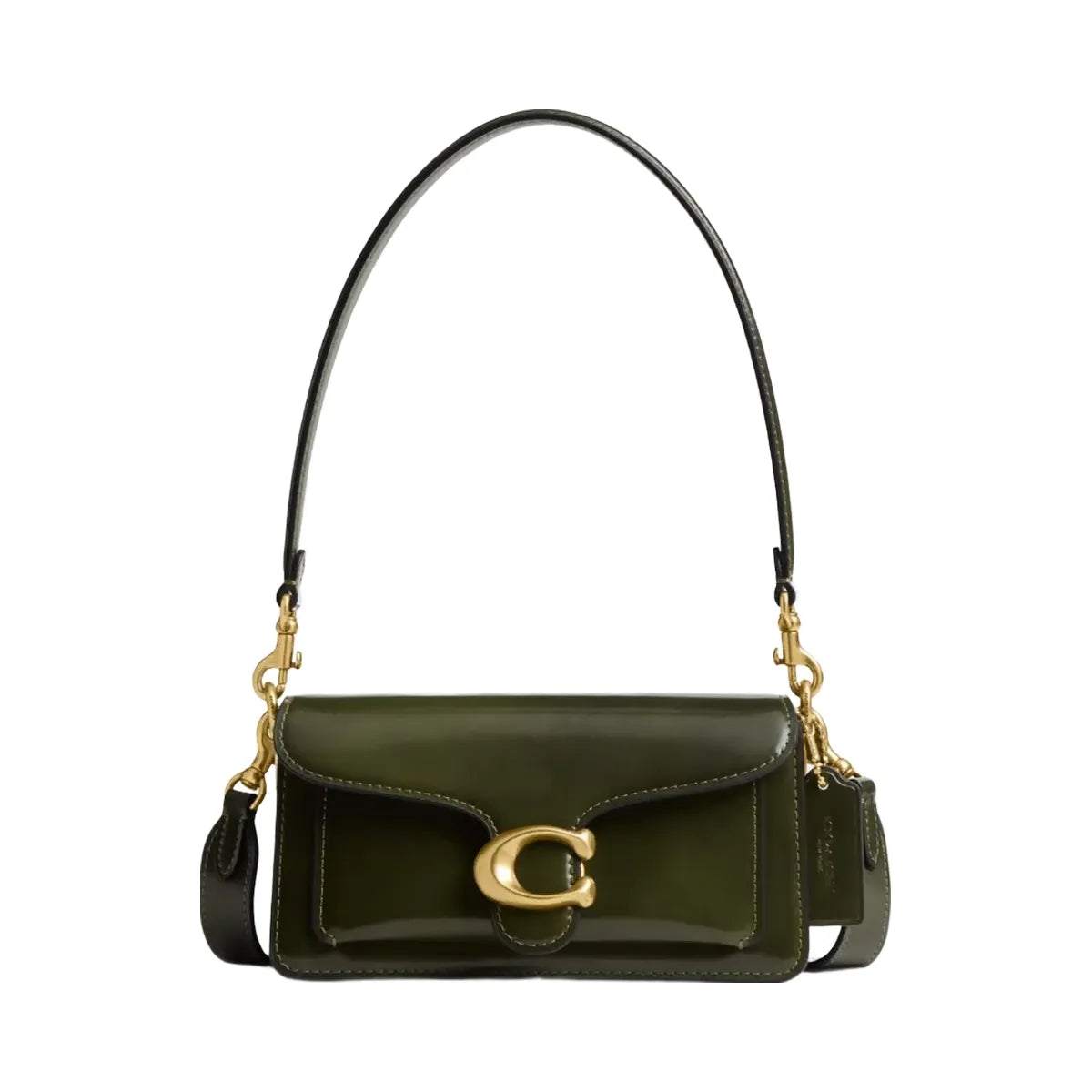 Coach Tabby Shoulder Bag 20 in Brass Olive