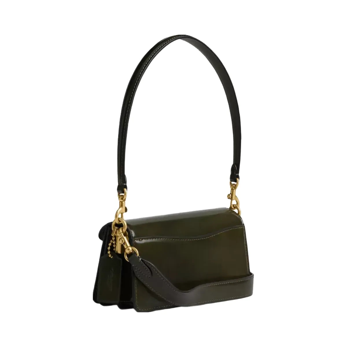 Coach Tabby Shoulder Bag 20 in Brass Olive