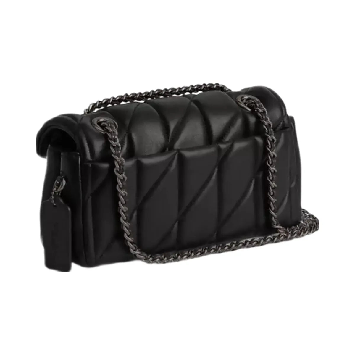 Coach Tabby Shoulder Bag 20 With Pillow Quilting in Pewter Black