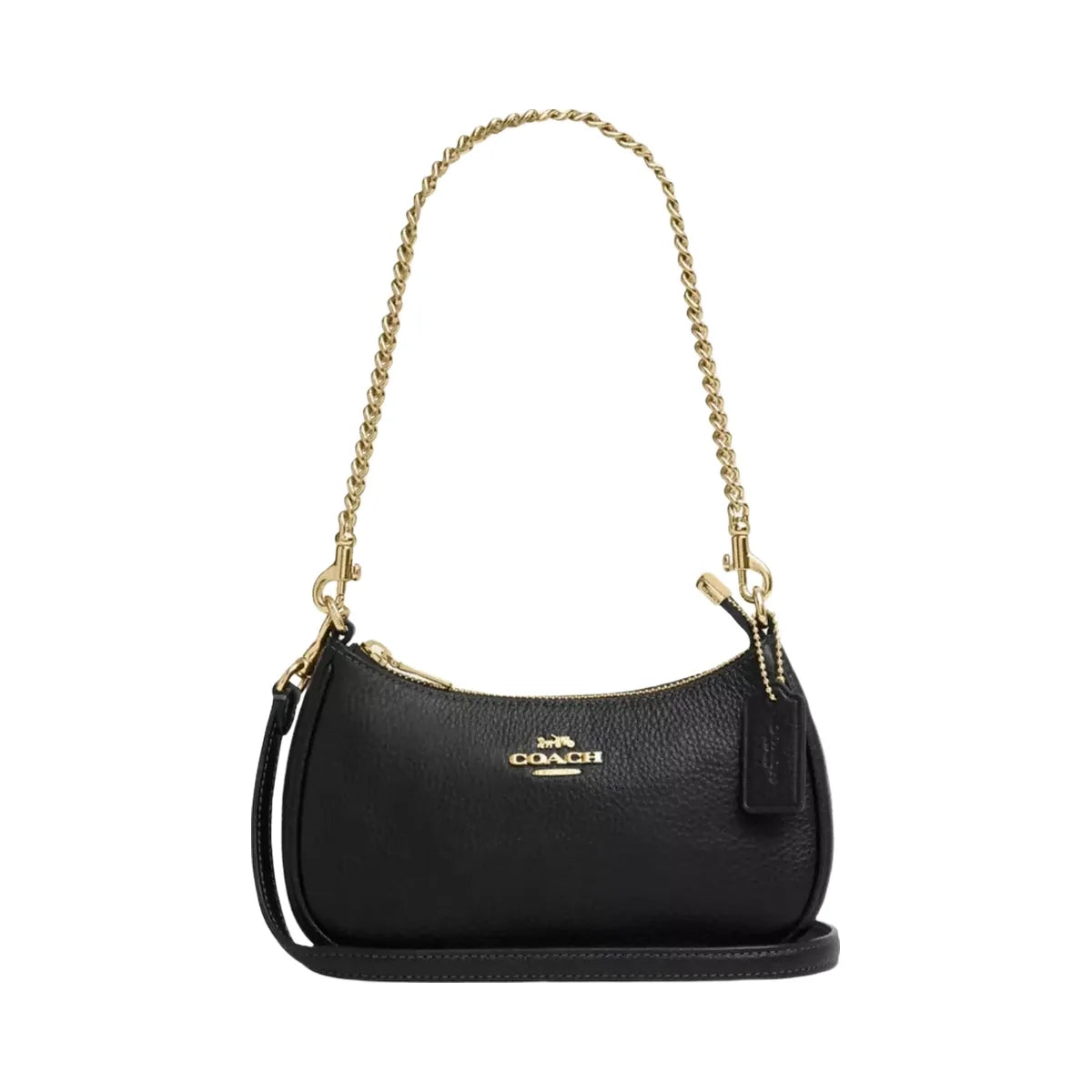 Coach Teri Mini Crossbody Bag in Gold Black