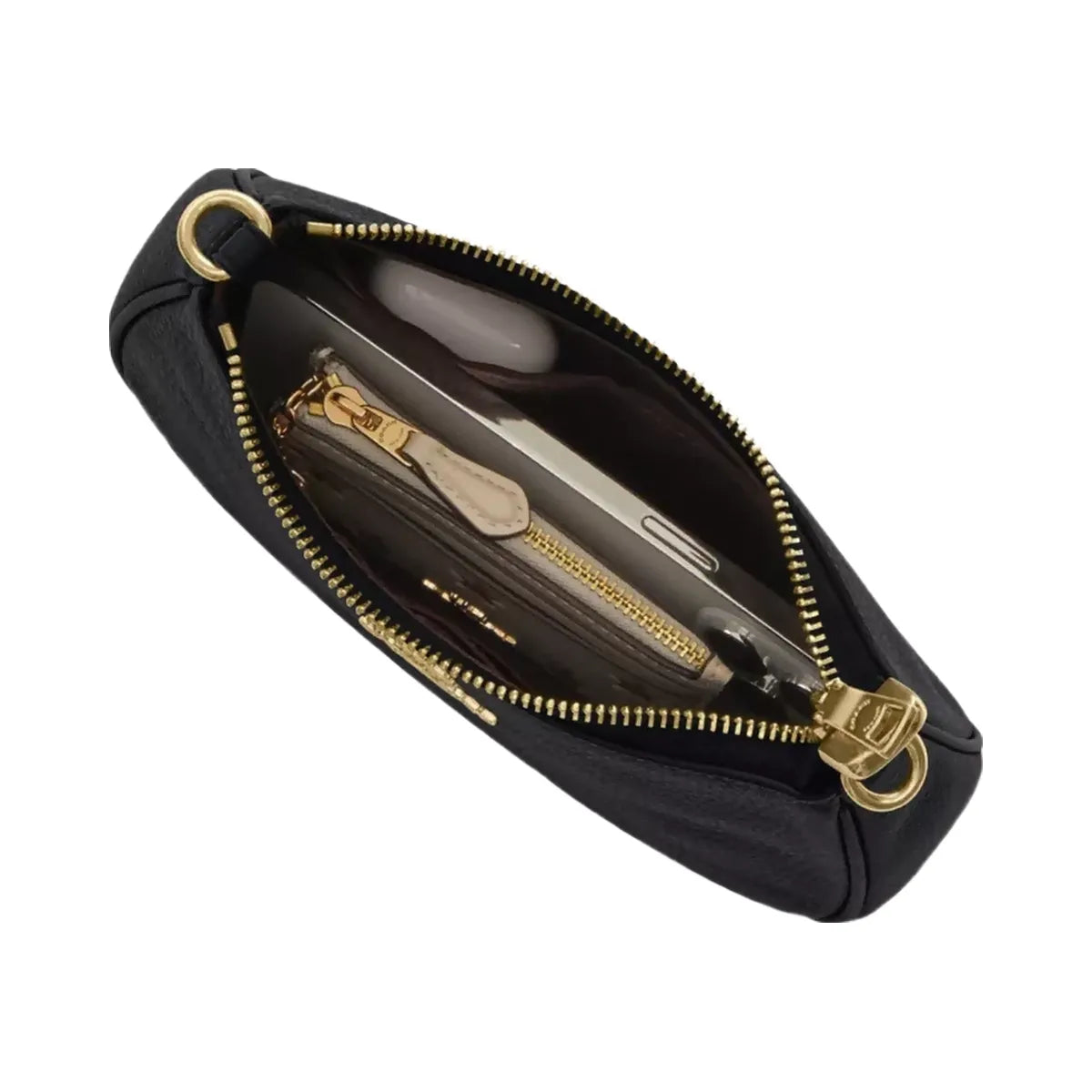 Coach Teri Mini Crossbody Bag in Gold Black