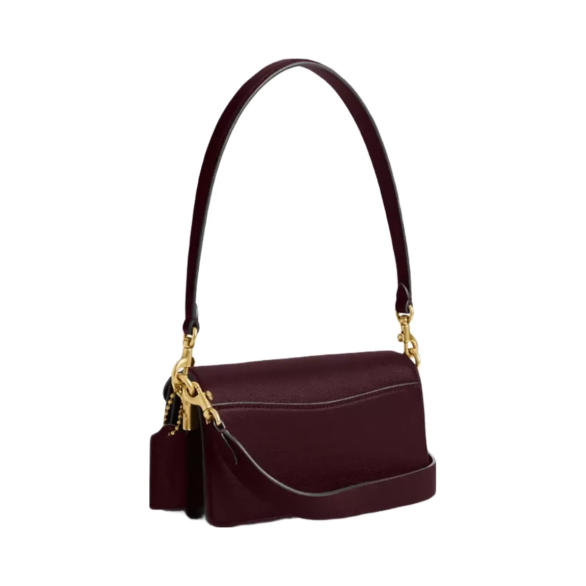 Coach Tabby Shoulder Bag 20 in Brass Merlot