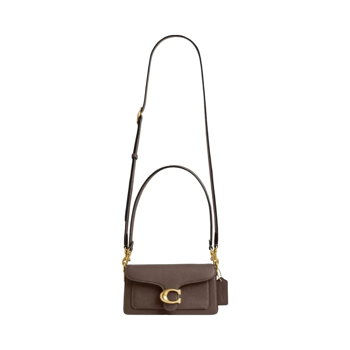 Coach Tabby Shoulder Bag 20 in Brass Dark Stone