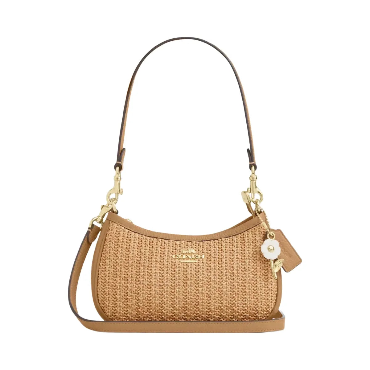 Coach Teri Mini Crossbody Bag in Gold Toast