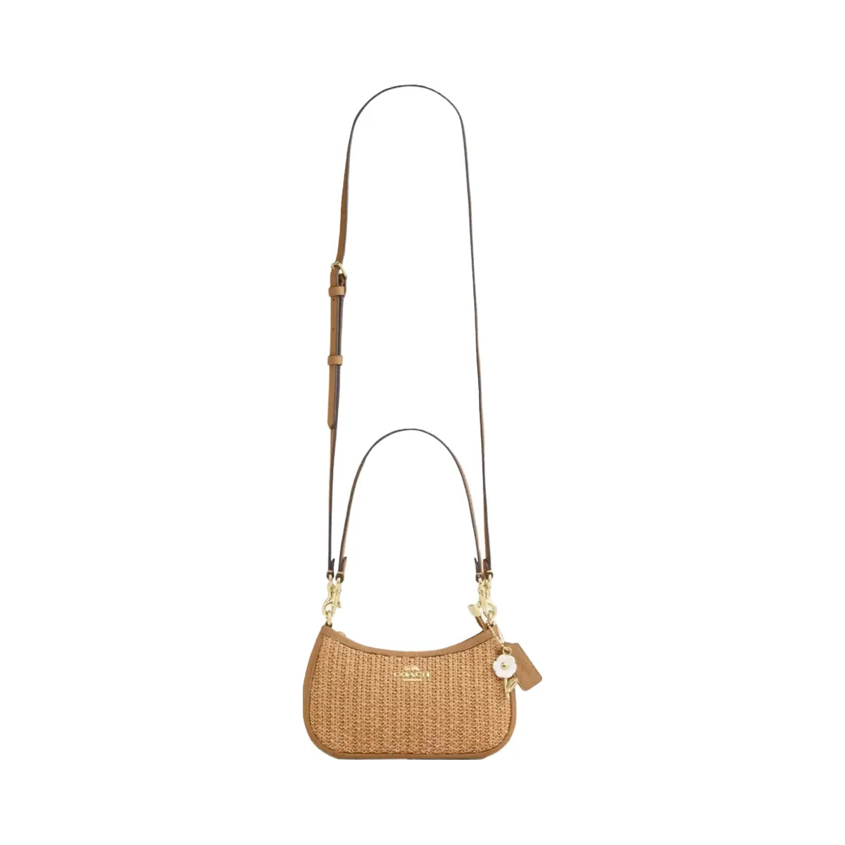 Coach Teri Mini Crossbody Bag in Gold Toast
