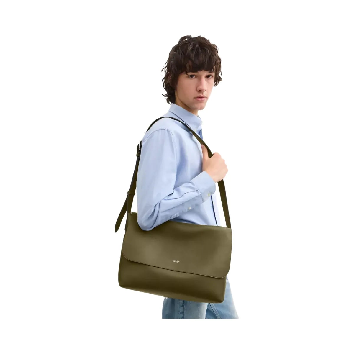 Coach Ludlow Messenger Bag in Olive