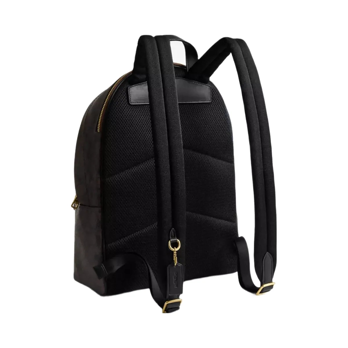 Coach Taylor Small Backpack In Signature Canvas in Gold Walnut Black