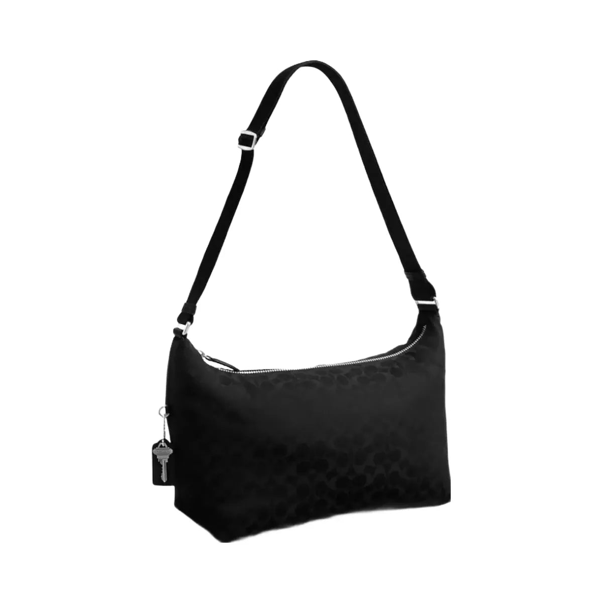 Coach Leo Crossbody In Signature Nylon in Black