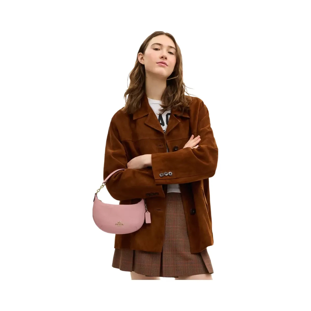 Coach Mini Payton Bag in Gold Pink Petal