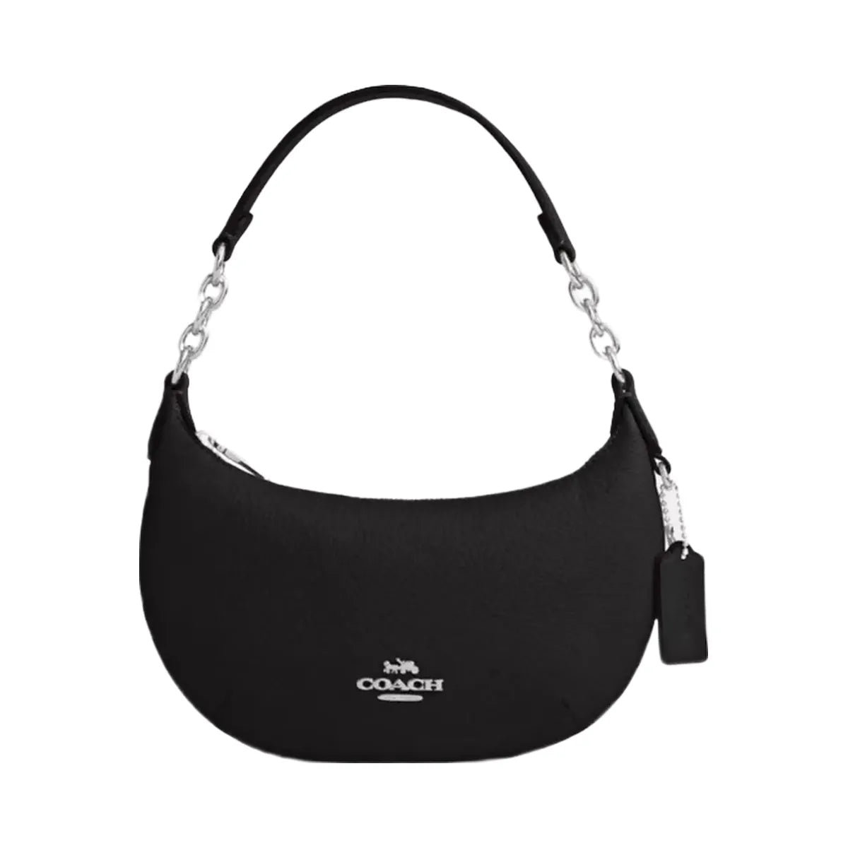 Coach Mini Payton Bag in Silver Black