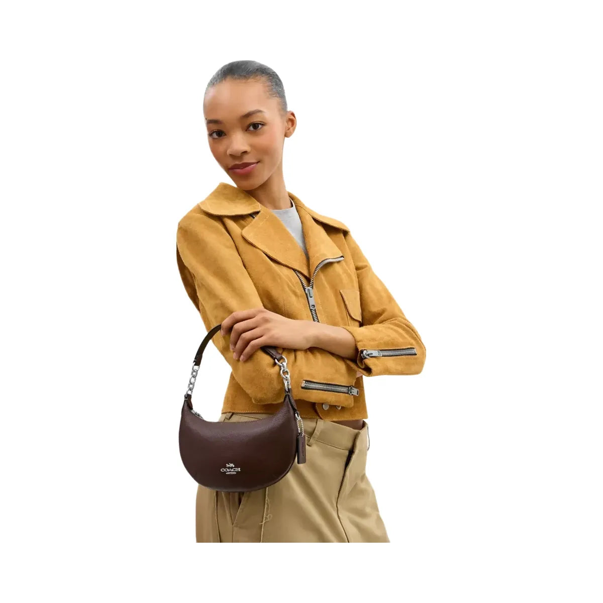 Coach Mini Payton Bag in Silver Maple