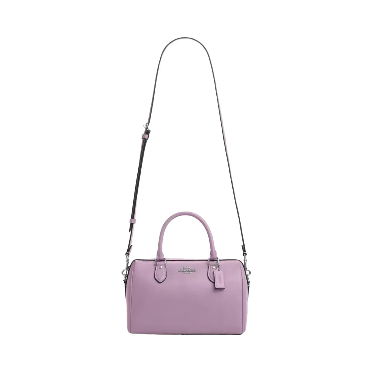 Coach Rowan Satchel Bag in Silver Jasmine