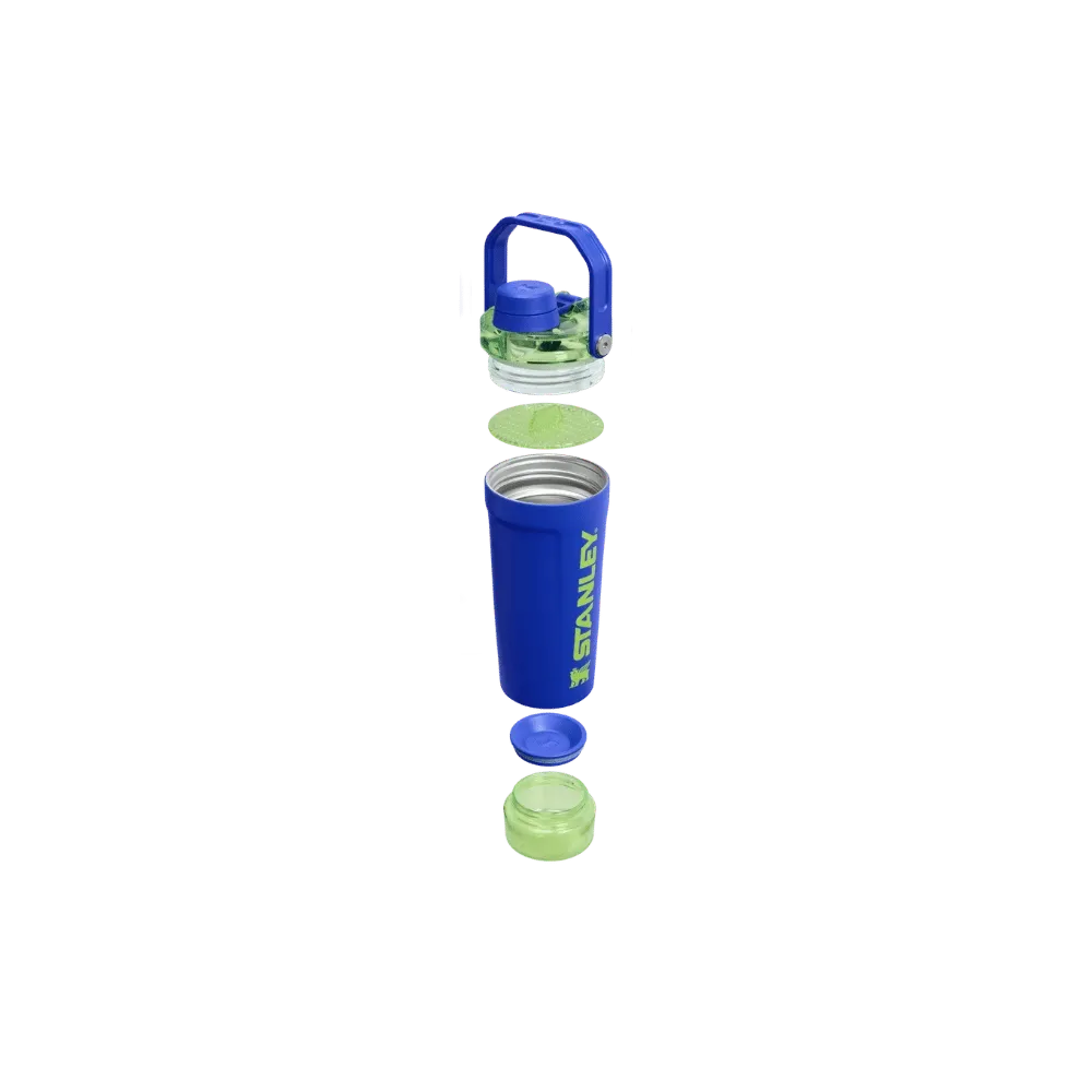 Stanley The Vitalize™ Shaker Bottle 20 OZ Cobalt Chartreuse