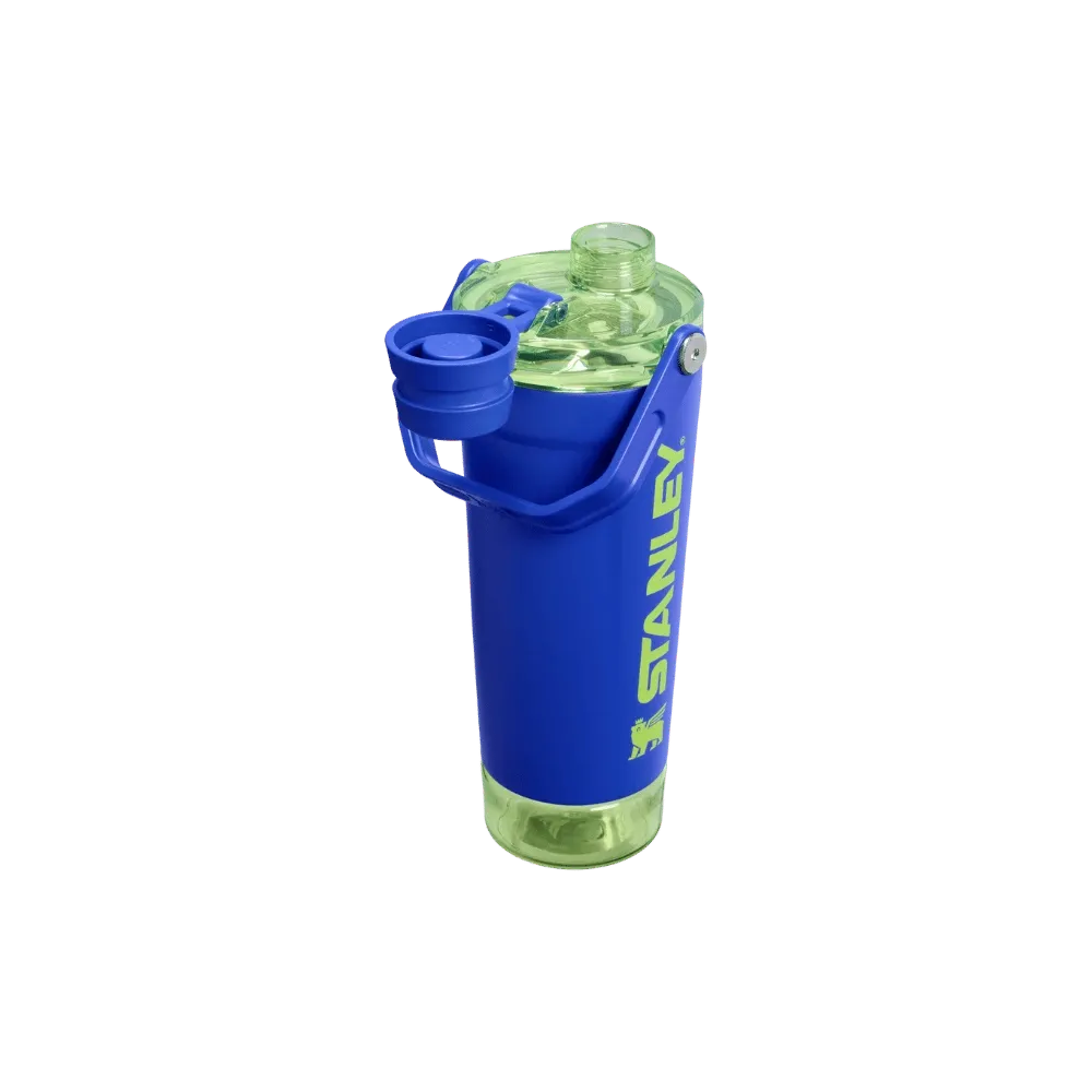 Stanley The Vitalize™ Shaker Bottle 20 OZ Cobalt Chartreuse