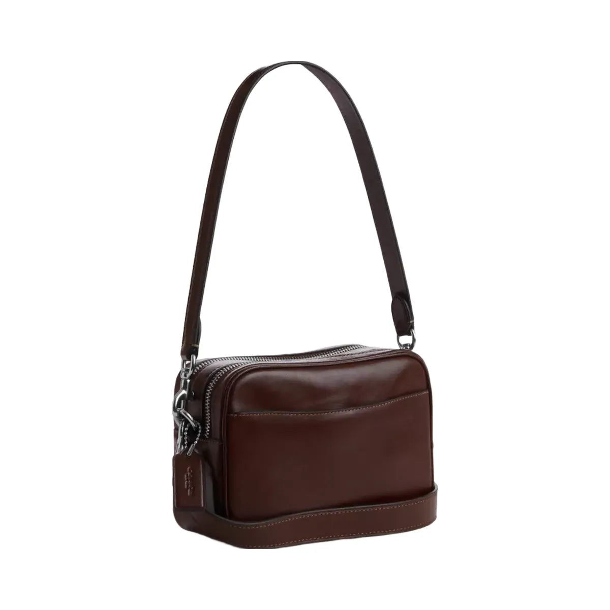 Coach Mini Carey Crossbody Bag in Silver Maple