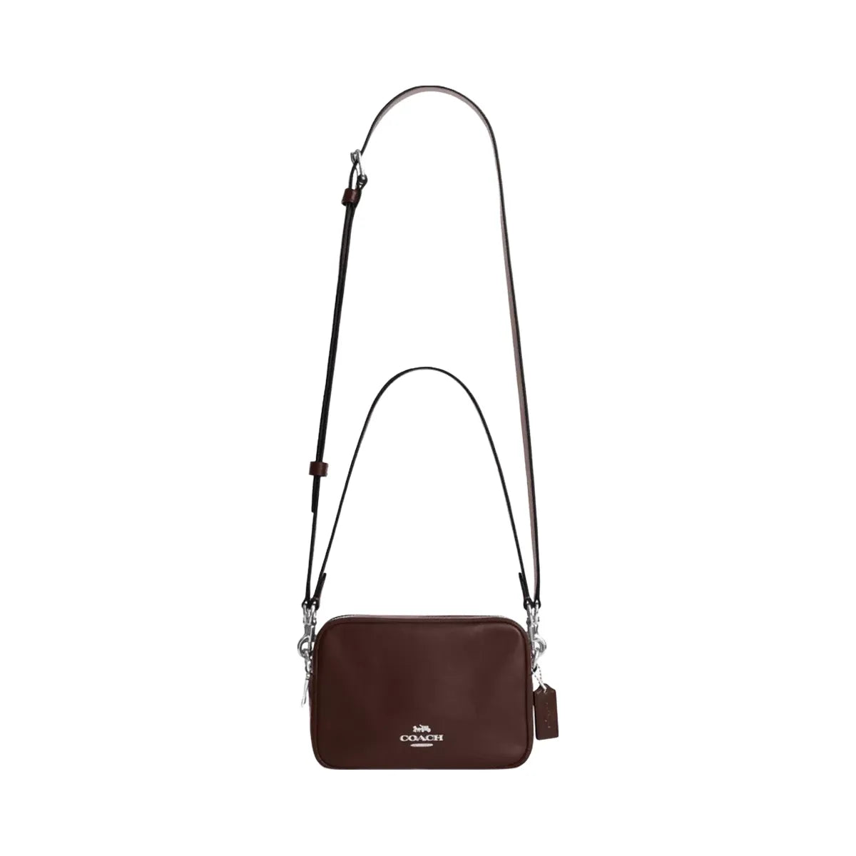 Coach Mini Carey Crossbody Bag in Silver Maple