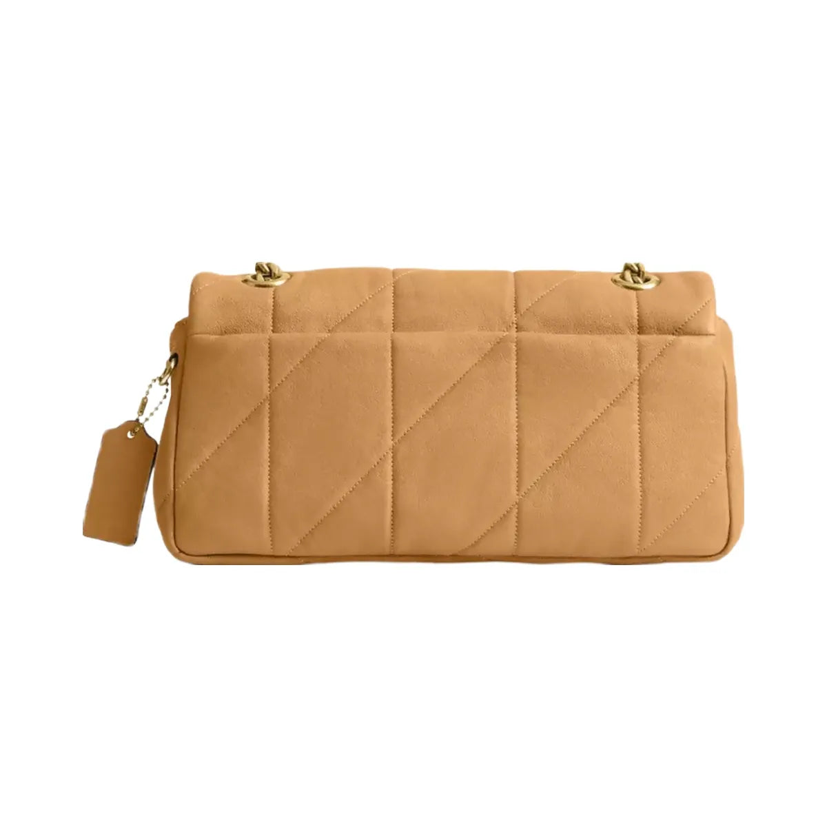 Coach Tabby Shoulder Bag 26 With Quilting in Brass Biscuit
