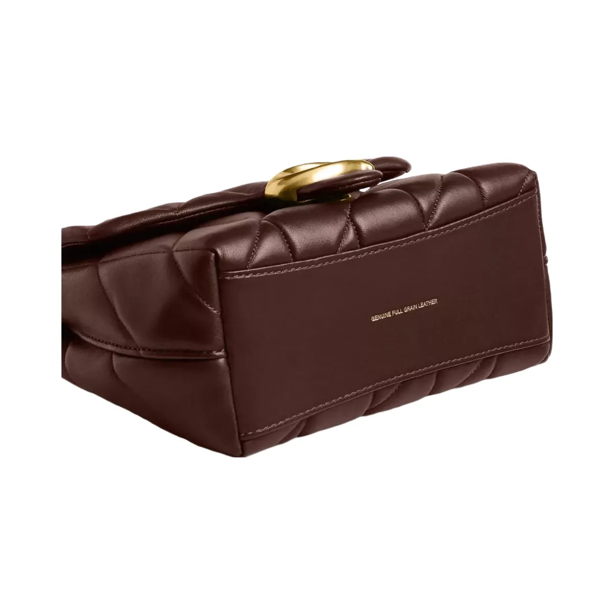 Coach Tabby Top Handle Bag With Quilting in Brass Maple