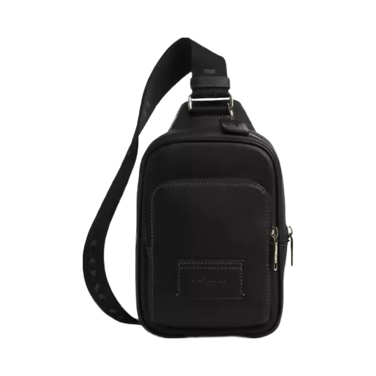 Coach Racer Sling Pack in Gunmetal Black